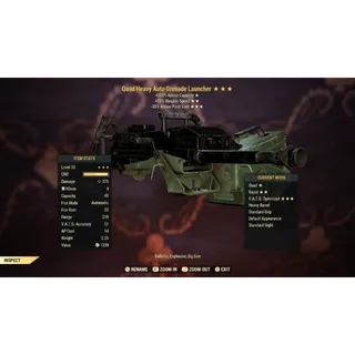 Quad 25FFR 35AP Grenade Launcher Q2535 | Max Level 45 | Fast Delivery