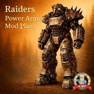 Plan: Raider Power Armor Set | Complete 6 Plan Bundle | Fast Delivery | Fallout 76