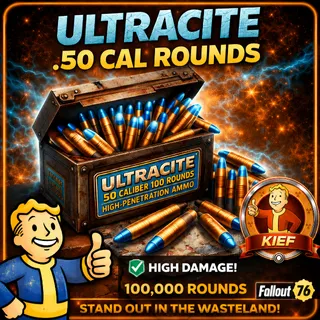 Ultracite .50 Cal Ammo x100K Xbox Fast Delivery Fallout 76