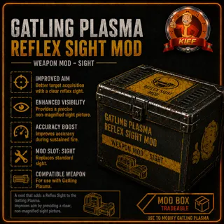 Gatling Plasma Reflex Sight Mod