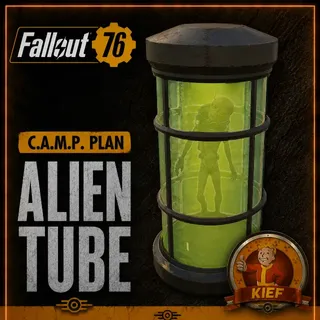 Plan: Alien Tube | Rare Invaders From Beyond Plan | Fast Delivery | Fallout 76