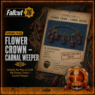 Plan: Floral Crown Carnal Weeper