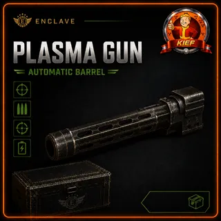 Enclave Plasma Gun Automatic Barrel Mod Box | Rare EPR Mod | Fast Delivery | Fallout 76 Xbox
