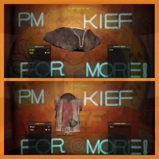 Apparel | Pirate Costume+Hat🏴‍☠️