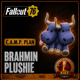 Plan: Brahmin Plushie | Rare C.A.M.P. Plan | Fast Delivery | Fallout 76