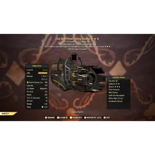 Two Shot Explosive Gatling Plasma TSE (Invisibility Proc) | Max Level 50 | Fast Delivery