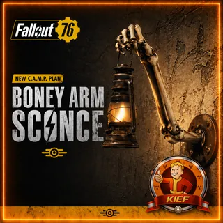 Plan: Boneyard Arm Sconce