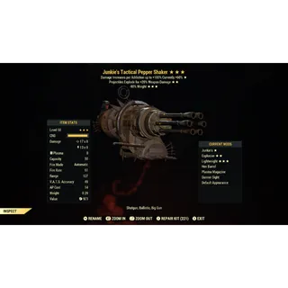 Junkie’s Explosive 90RW Pepper Shaker JE90 | Max Level 50 | Fast Delivery