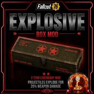 Explosive Box Mod Xbox (Explosive Weapon Mod)
