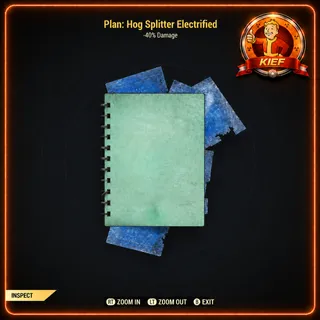 Plan Hog Splitter Electrified Mod