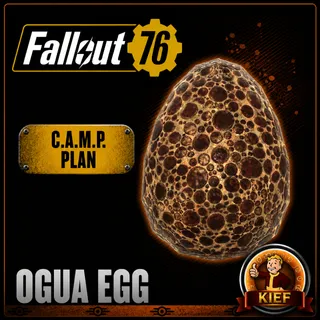 Plan: Ogua Egg | Rare CAMP Plan | Fast Delivery | Fallout 76