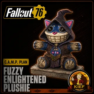 Plan: Fuzzy Enlightened Plushie | Rare CAMP Plushie Plan | Fast Delivery | Fallout 76