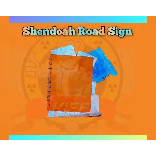 Shendoah Road Sign Plan