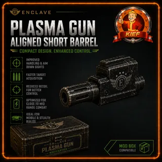 Enclave Plasma Gun Aligned Short Barrel Mod Box | Rare EPR Mod | Fast Delivery | Fallout 76 Xbox