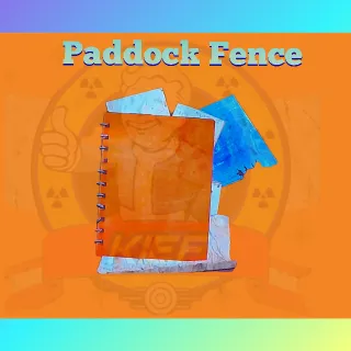 Paddock Fence Plan