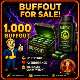 Buffout / 1k / Quick Delivery / 