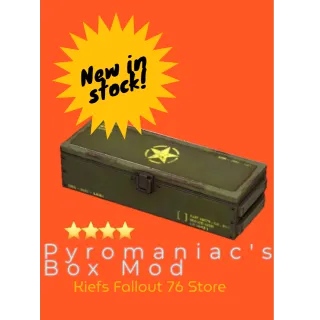 ⭐️⭐️⭐️⭐️5x Pyromaniac's Box Mod⭐️⭐️⭐️⭐️