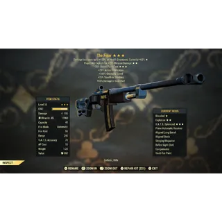 Bloodied Explosive 35AP Fixer BE35 | Max Level 50 | Fast Delivery