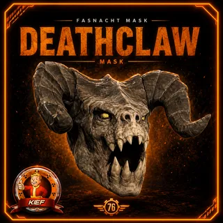 🔥Fallout 76 Fasnacht Deathclaw Mask🔥