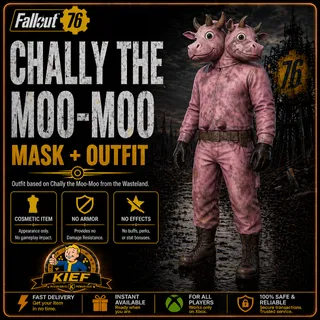 Chally the Moo-Moo Mask + Outfit