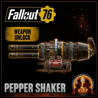 Plan: Pepper Shaker | Rare Weapon Plan | Fast Delivery | Fallout 76