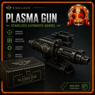 Enclave Plasma Gun Stabilized Automatic Barrel Box Mod