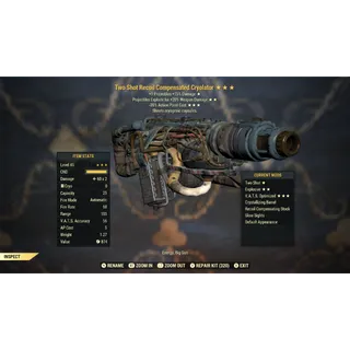 Two Shot Explosive 35AP Cryolator TSE/35AP | Max Level 45 | Fast Delivery