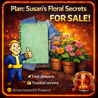 Plan: Susan’s Floral Secrets