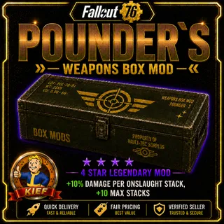 🔥Pounders Box Mod Xbox | 4 Star Weapon Mod