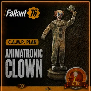 Plan: Animatronic Clown | Rare Treasure Hunter Event Plan | Fast Delivery | Fallout 76