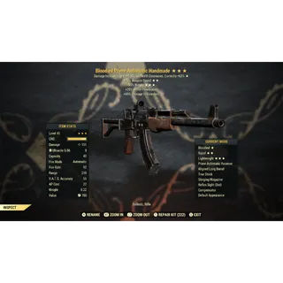 Bloodied 25FFR 90RW Handmade B2590 | Max Level 45 | Commando Godroll | Fast Delivery