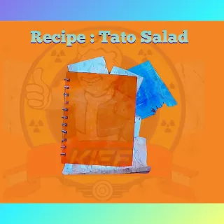 Tato Salad recipe plan