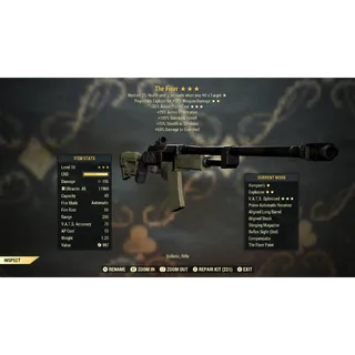 Vampire Explosive 35AP Fixer VE35 | Max Level 50 | Fast Delivery