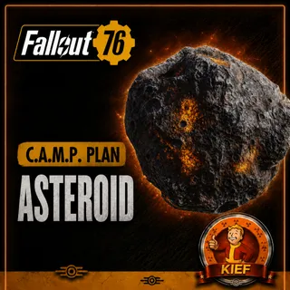 Plan: Asteroid | Rare C.A.M.P. Plan | Fast Delivery | Fallout 76