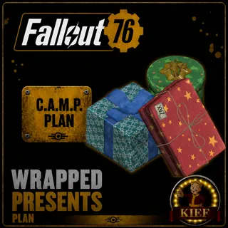 Plan: Wrapped Presents | Rare CAMP Plan | Fast Delivery | Fallout 76