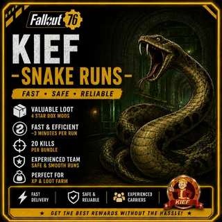 🔥[SNAKE BOSS] 20x KILLS ULTRA-FAST RAID CARRY | 100% AFK🔥