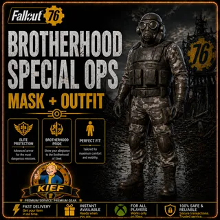 Brotherhood Special Ops Mask + Outfit