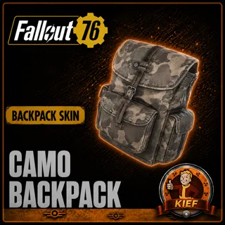Plan: Camo Backpack | Rare Backpack Plan | Fast Delivery | Fallout 76