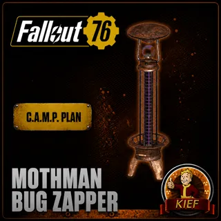 Plan: Mothman Bug Zapper | Rare CAMP Plan | Fast Delivery | Fallout 76