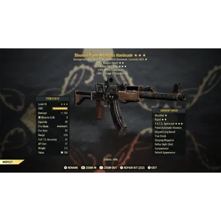 Bloodied 25FFR 35AP Handmade B2535 | Max Level 45 | Commando Godroll | Fast Delivery