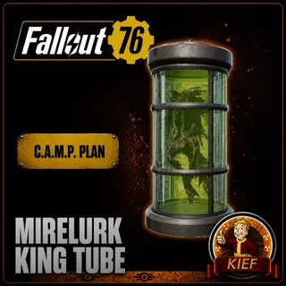 Plan: Mirelurk King Tube | Rare CAMP Plan | Fast Delivery | Fallout 76