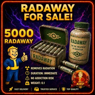 RadAway / 5k / Quick Delivery /