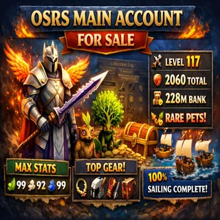🔥 OSRS MAIN ACCOUNT FOR SALE – HIGH LEVEL | RARE PETS | ENDGAME READY 🔥