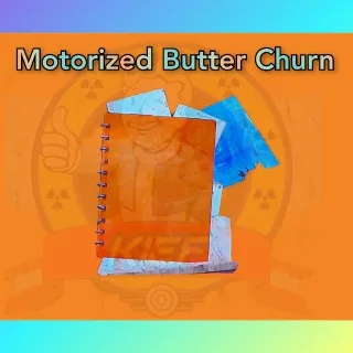 Motorized Butter Churn Plan.