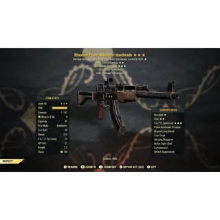 Bloodied 50% Crit Damage 35AP Handmade B50c35 | Max Level 45 | Commando Godroll | Fast Delivery
