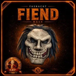 🔥Fallout 76 Fasnacht Fiend Mask🔥