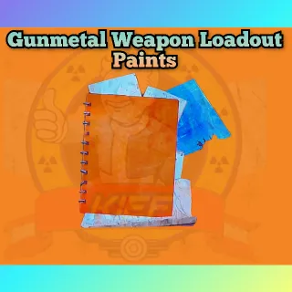 Gunmetal Weapon Loadout Paints Plan