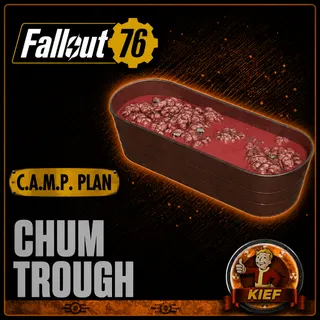 Plan: Chum Trough | Rare CAMP Plan | Fast Delivery | Fallout 76