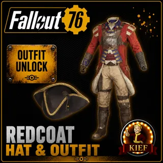 Plan: Redcoat Outfit + Hat | Rare Apparel Plan | Fast Delivery | Fallout 76