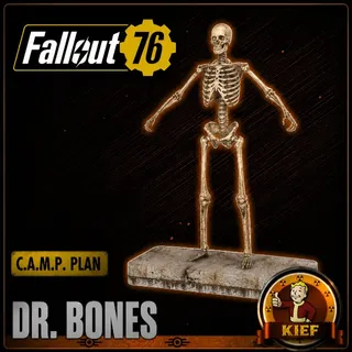 Plan: Dr. Bones | Rare CAMP Decoration Plan | Fast Delivery | Fallout 76